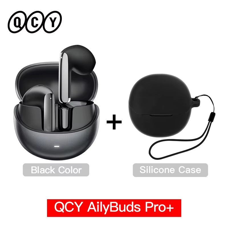 HT10 Ailybuds Pro+ ANC Wireless Earphone Hi-Res Audio with LDAC Bluetooth 5.3 Earbuds 6 Mic AI HD Call Multipoint Connection