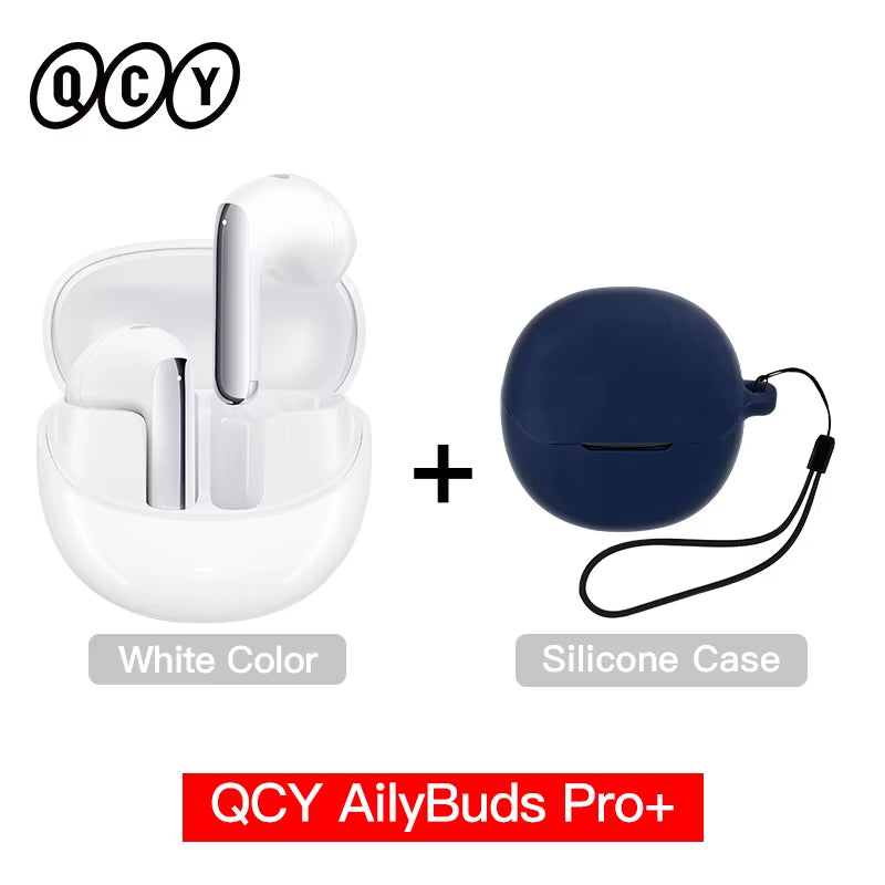 HT10 Ailybuds Pro+ ANC Wireless Earphone Hi-Res Audio with LDAC Bluetooth 5.3 Earbuds 6 Mic AI HD Call Multipoint Connection