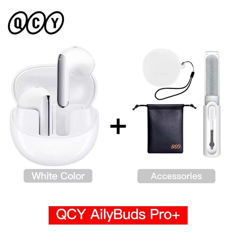 HT10 Ailybuds Pro+ ANC Wireless Earphone Hi-Res Audio with LDAC Bluetooth 5.3 Earbuds 6 Mic AI HD Call Multipoint Connection