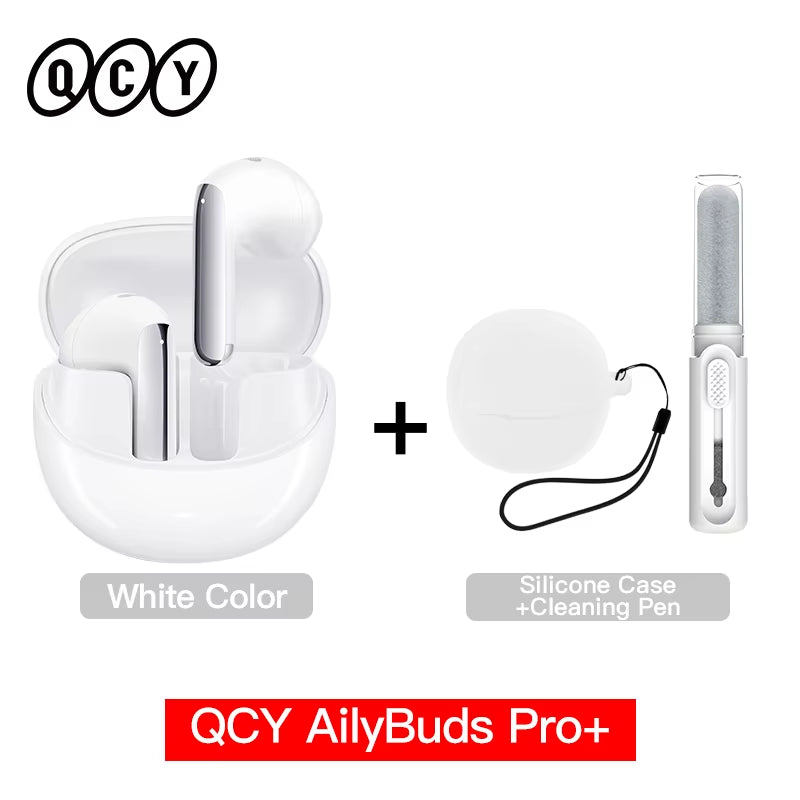 HT10 Ailybuds Pro+ ANC Wireless Earphone Hi-Res Audio with LDAC Bluetooth 5.3 Earbuds 6 Mic AI HD Call Multipoint Connection